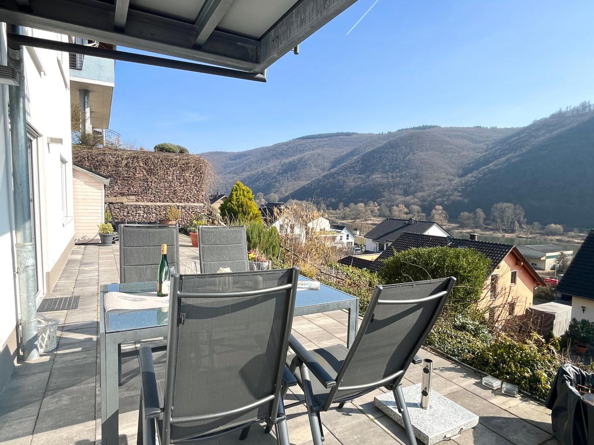 Ferienwohnung Sonnenterrasse, 1-4 Personen, 2 Schlafzimmer, Grosse Terrasse Müden المظهر الخارجي الصورة